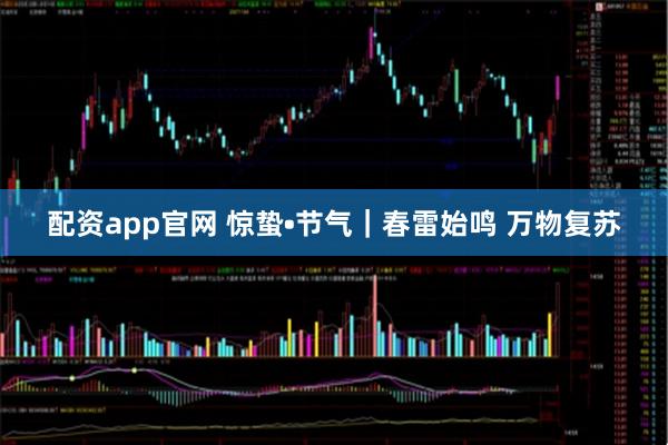 配资app官网 惊蛰•节气｜春雷始鸣 万物复苏