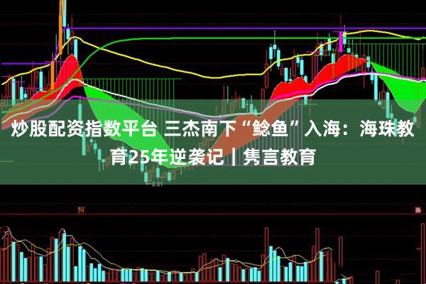 炒股配资指数平台 三杰南下“鲶鱼”入海：海珠教育25年逆袭记｜隽言教育